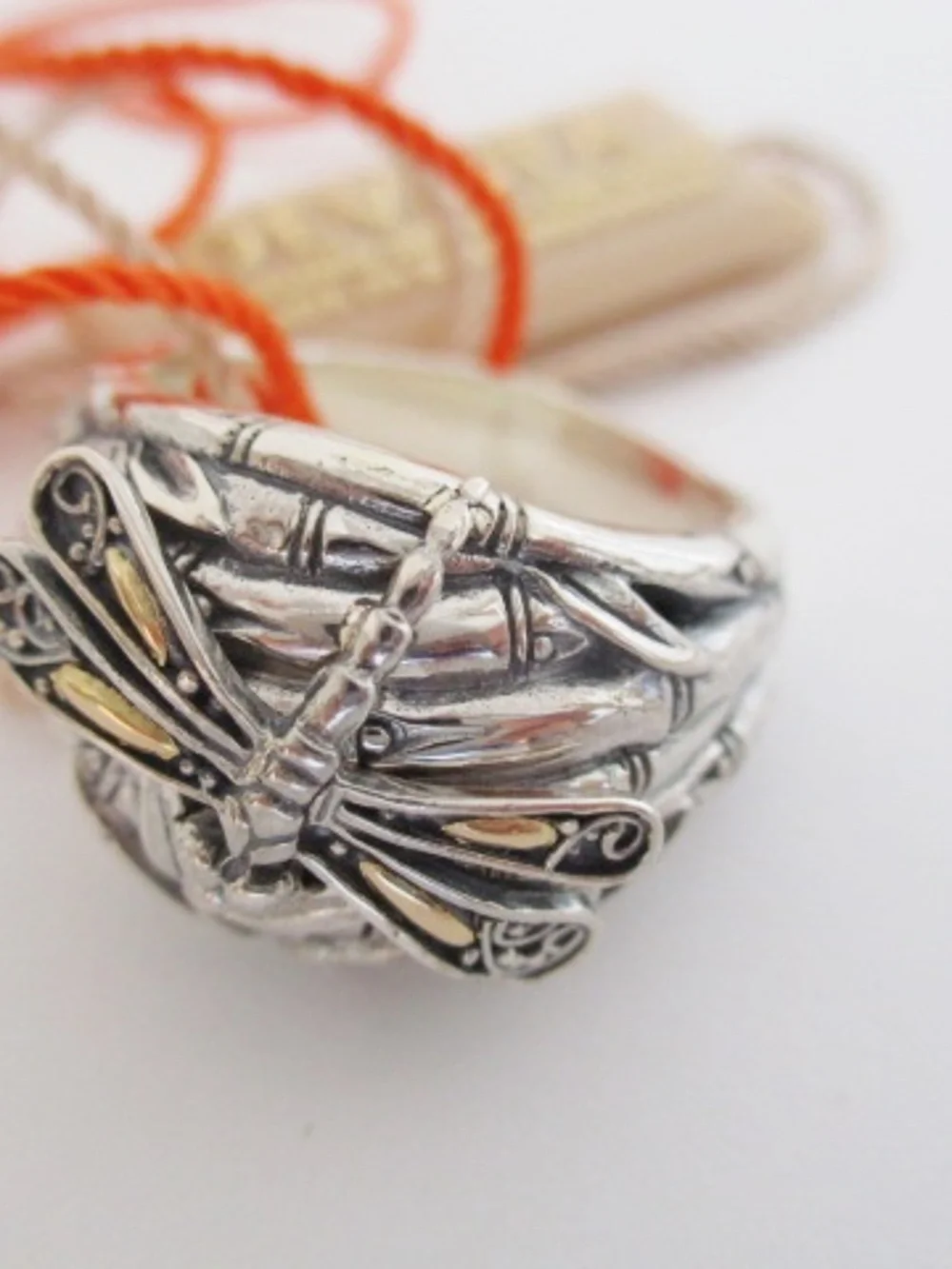 DEVATA - Dragonfly Sterling Silver Ring